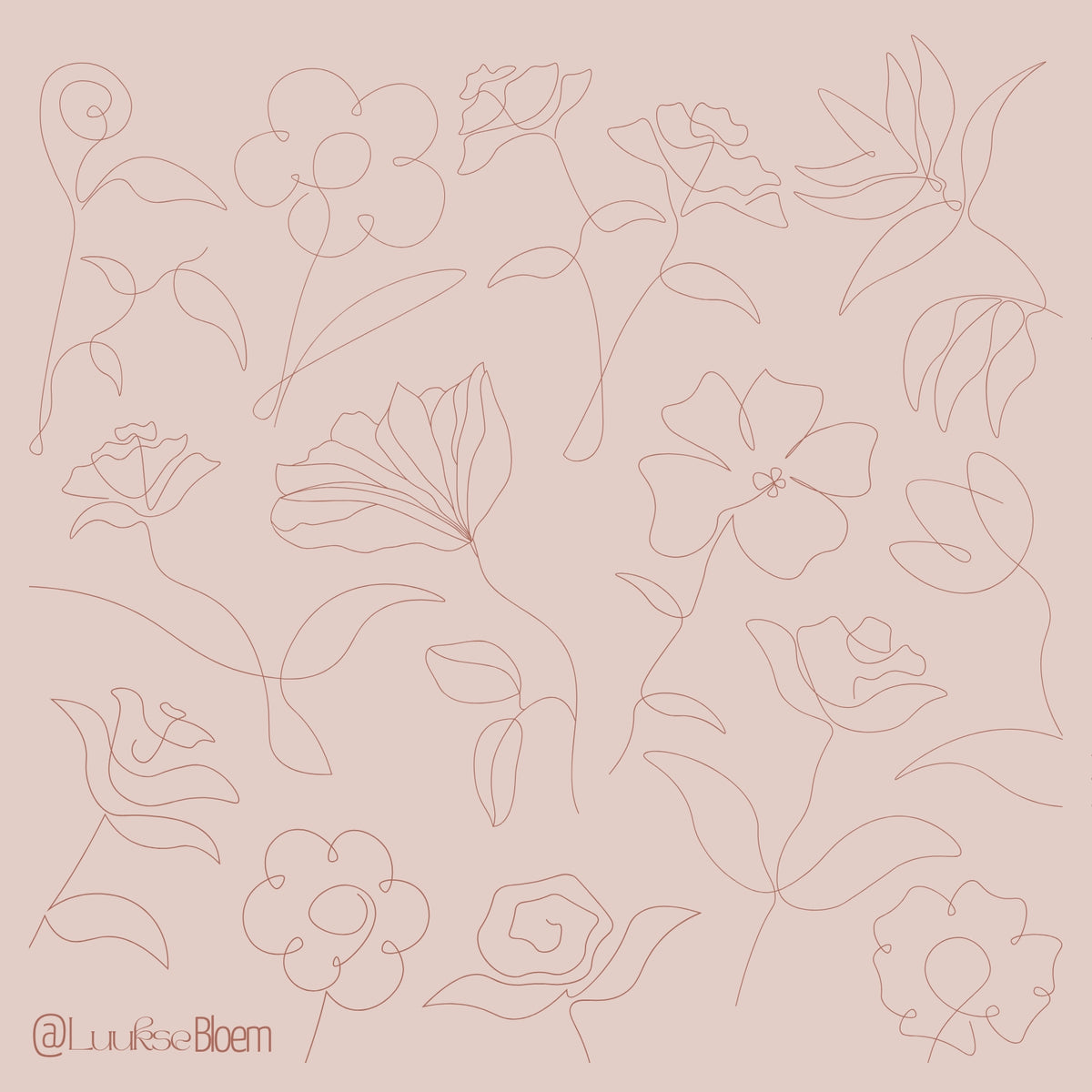 'Bloemenprint'
